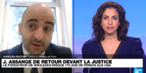 Julian Assange: "Cette affaire révèle les tensions entre l'Etat de droit et les relations diplomatiques"